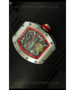 Richard Mille RM002 Power Reserve Tourbillon Swiss Replica Watch in Steel Case